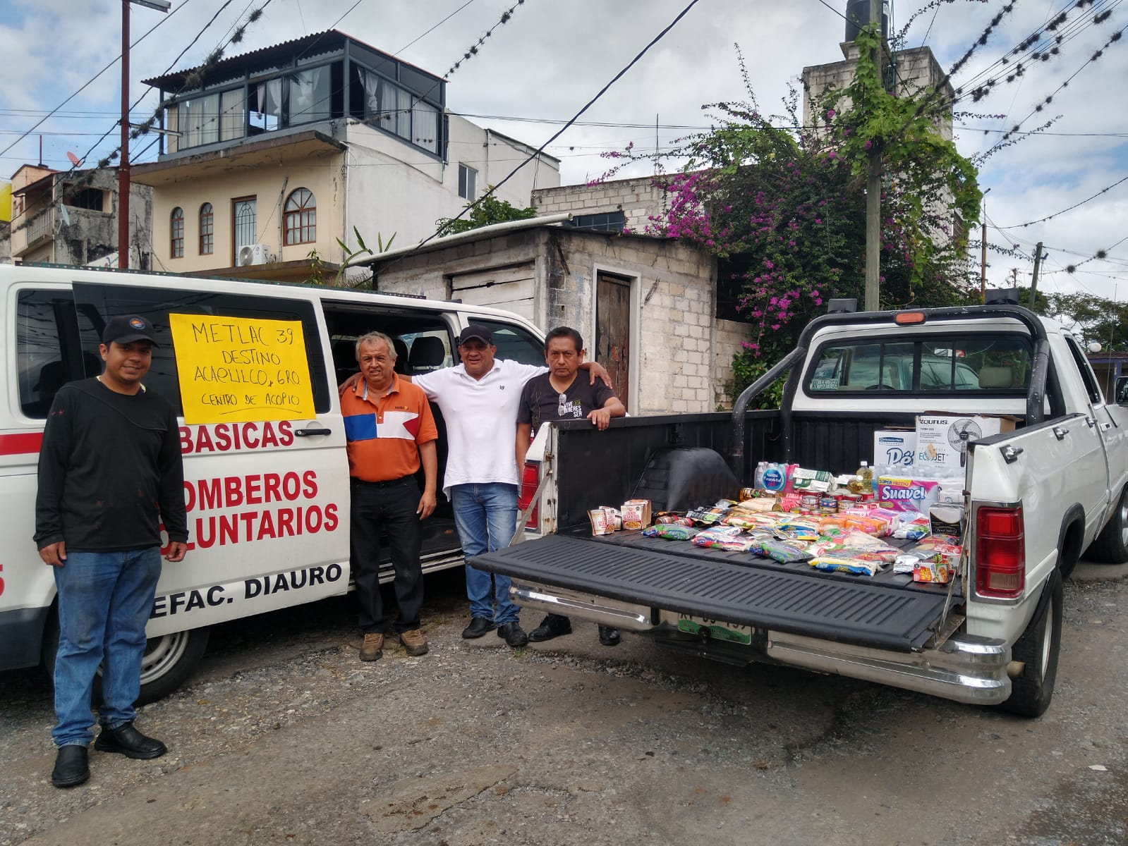 En este momento estás viendo Envío de ayuda de Metlac No. 39