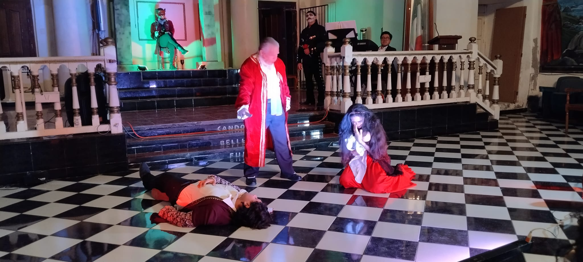 En este momento estás viendo Obra Teatral en templo Bento Juárez