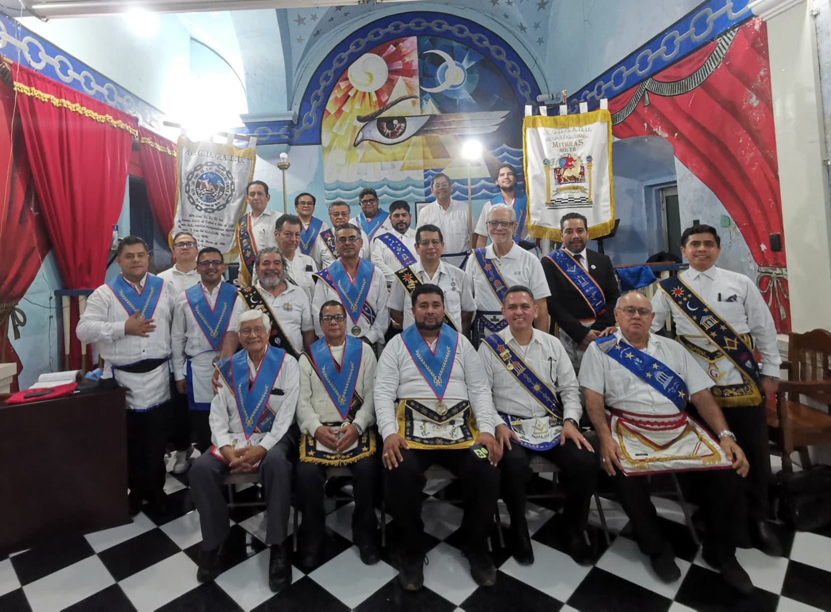 Lee más sobre el artículo Instalación de Obreros del Templo No. 12 y Mithras No. 18