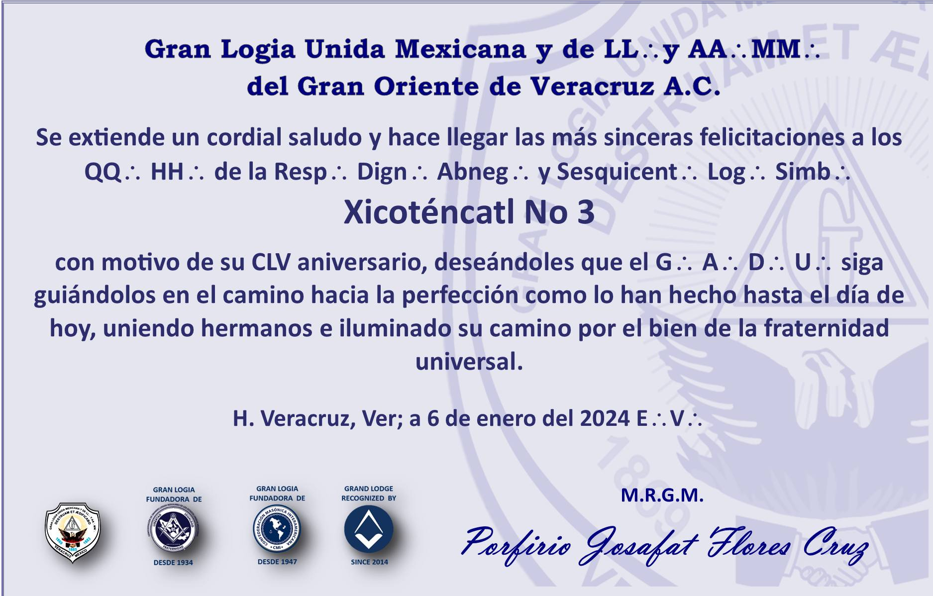 Lee más sobre el artículo CLV Aniversario de Xicoténcatl No. 3