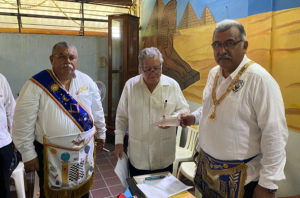 Lee más sobre el artículo Entrega de Auxilio Masónico Post Mortem a la R.L.S. Salomón No. 80.