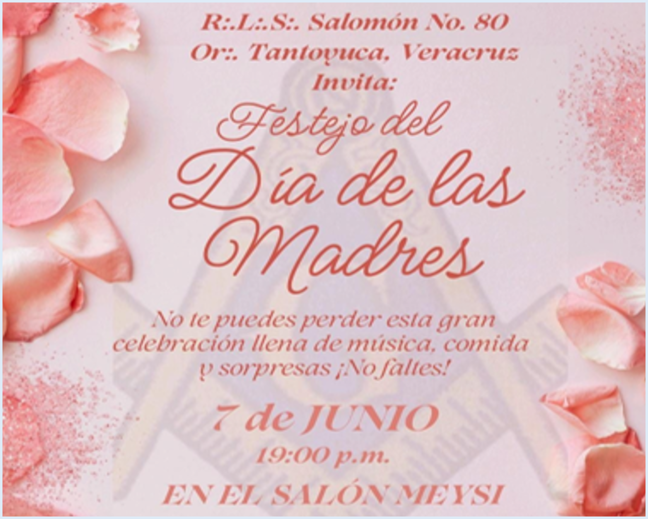 Lee más sobre el artículo Salaomón No. 80: Festejos del día de la madre.