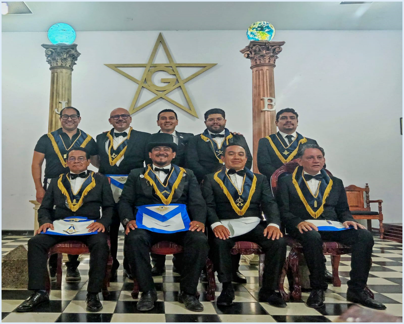 Lee más sobre el artículo Isaac Newton No. 7 F, & A.M.: Ceremonia de pase de grado.