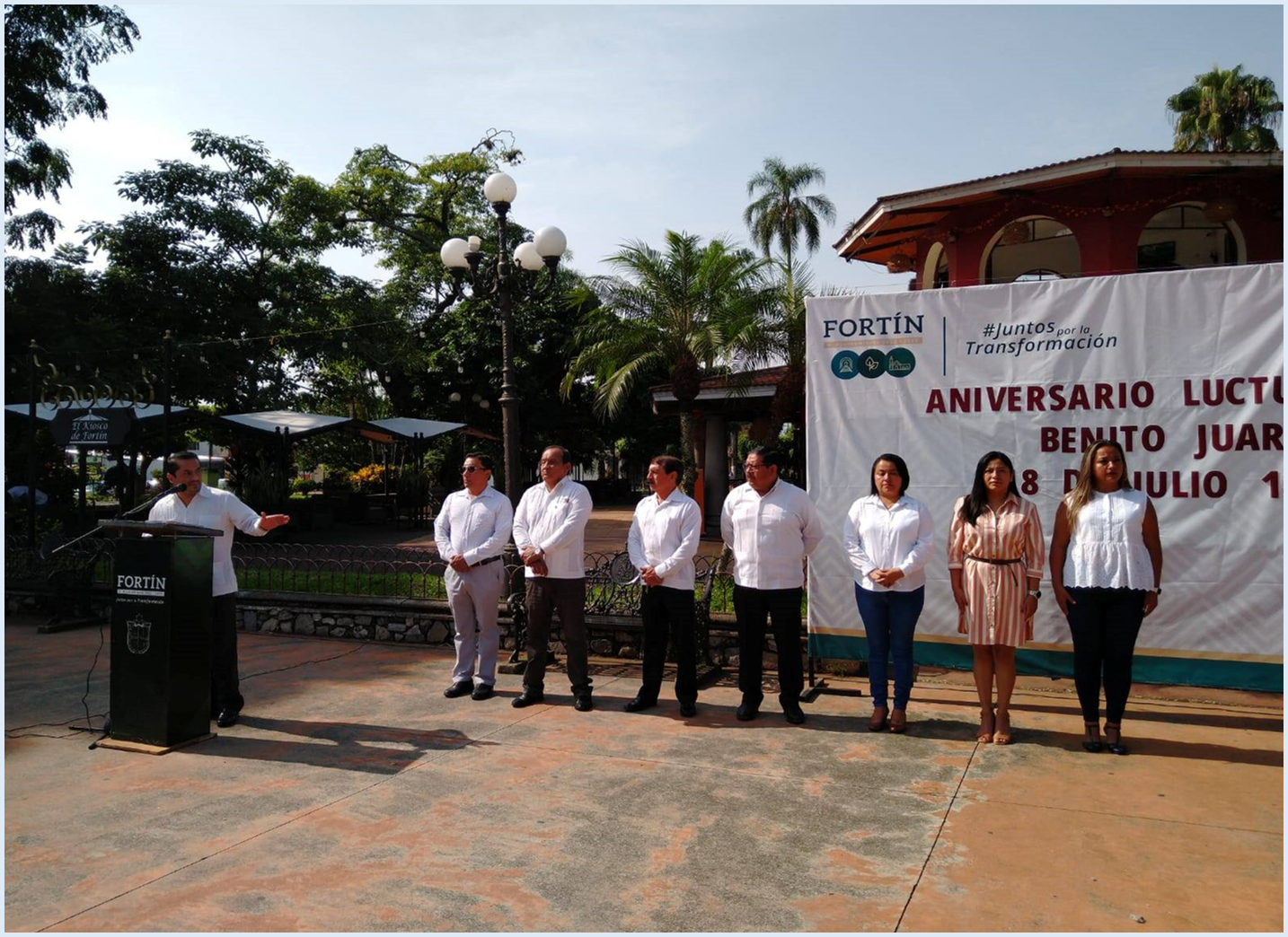Lee más sobre el artículo Metlac No. 39: Ceremonia aniversario luctuoso 153 del Lic. Benito Juárez.