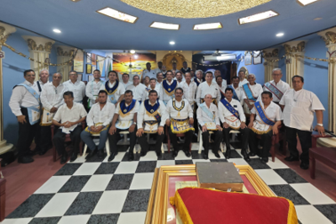 Lee más sobre el artículo VIII Distrito Masónico: Instalación de diputado de distrito.