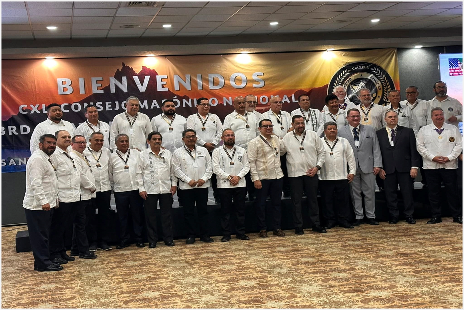 Lee más sobre el artículo Conferencia binacional masónica, CXLI Consejo Masónico Nacional de la Confederación de Grandes Logias Regulares de los EE. UU. MM.