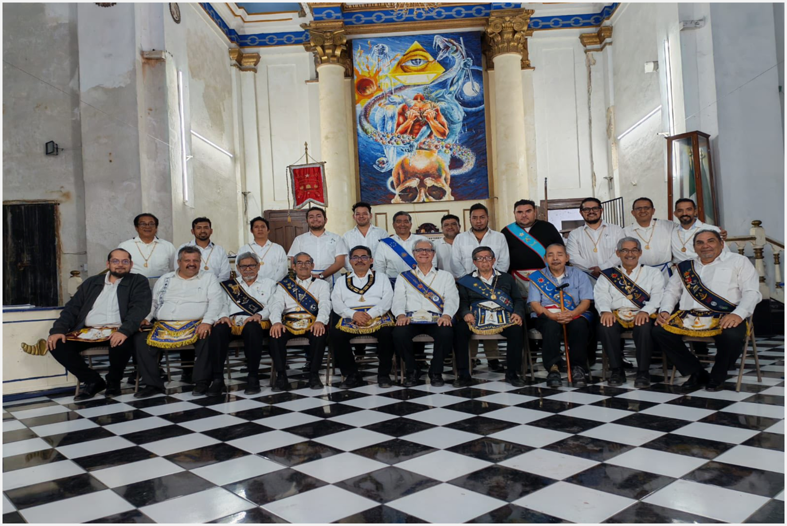 Lee más sobre el artículo Fraternidad No. 1: Instalación Cuadro Logial 2026.