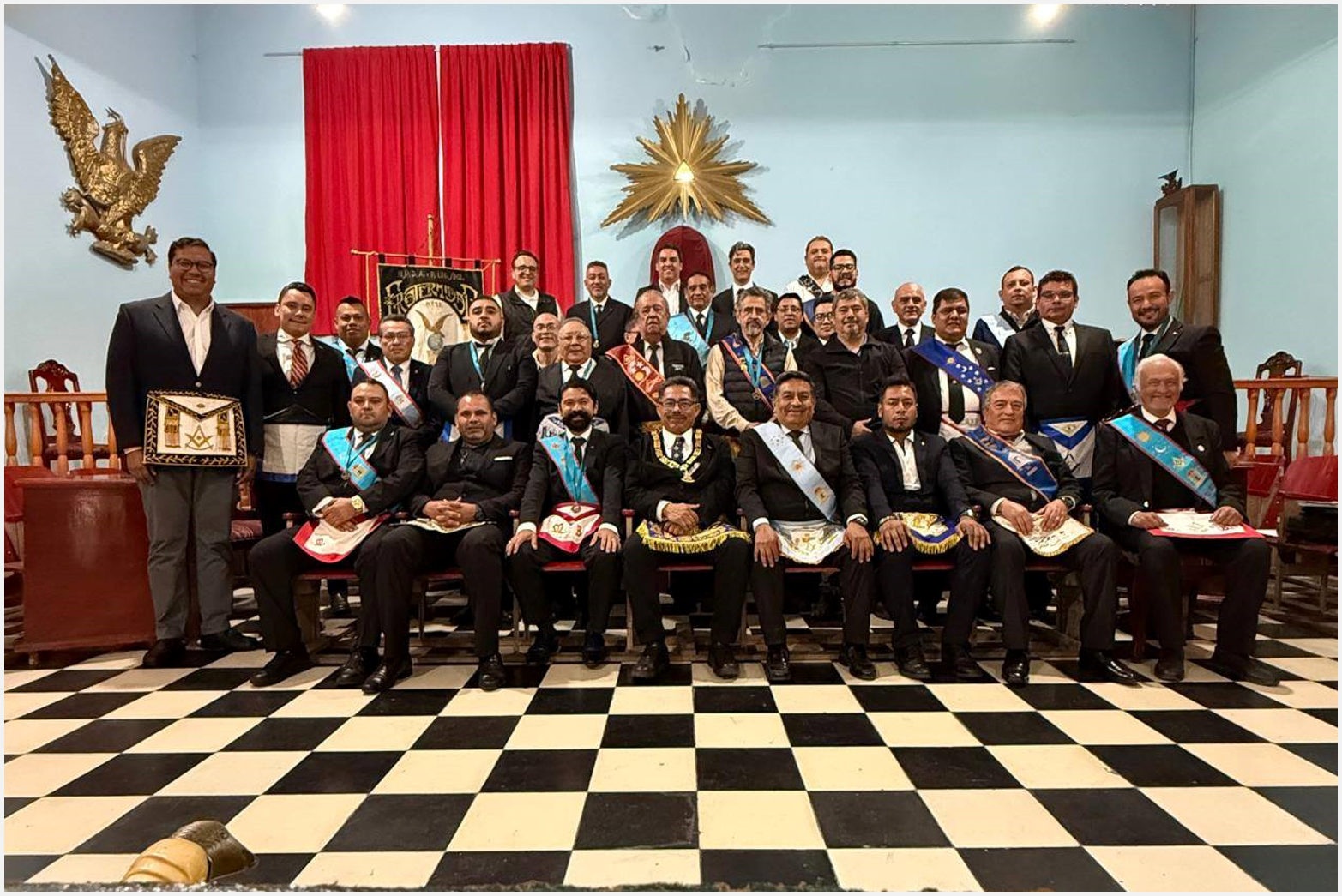 Lee más sobre el artículo Fraternidad No. 11: Instalación del cuadro logial 2026.